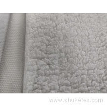 100% Polyester Sherpa Fleece big antipilling fabric